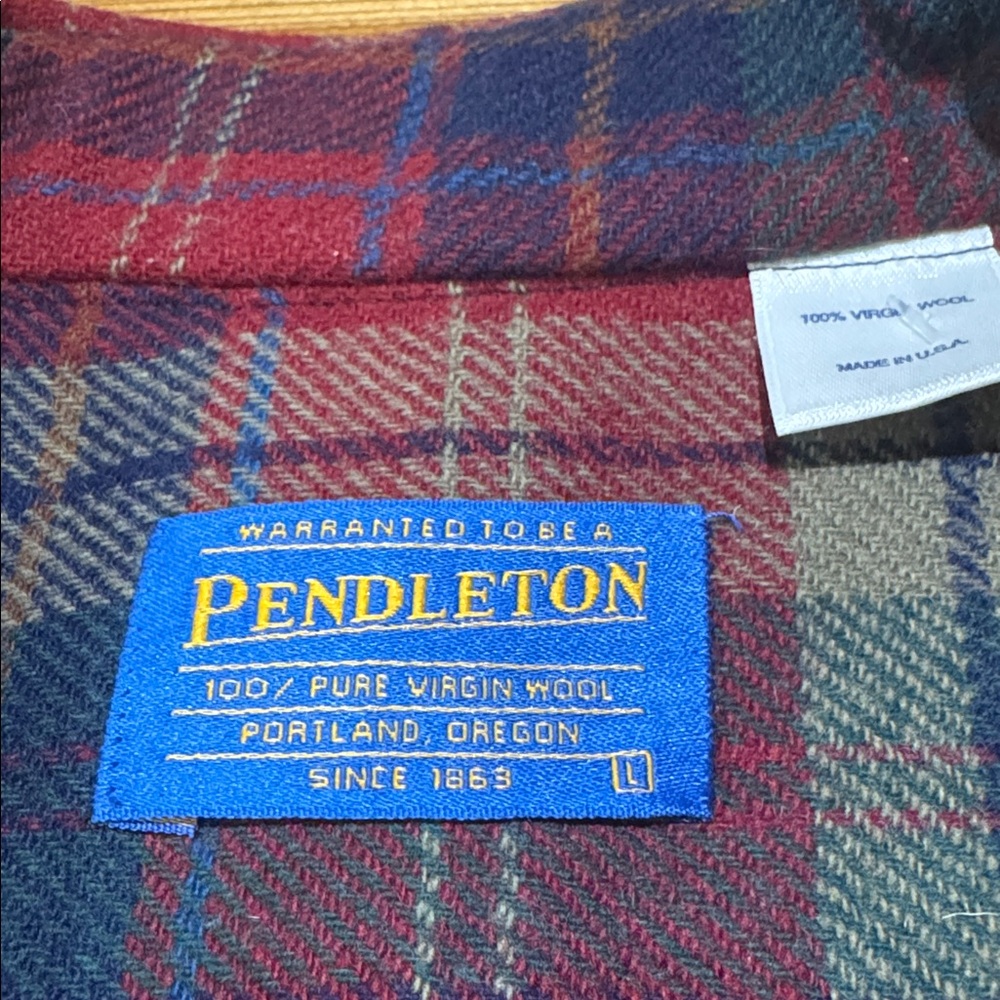Pendleton Multicolor Wool Shirt - Picture 2 of 3